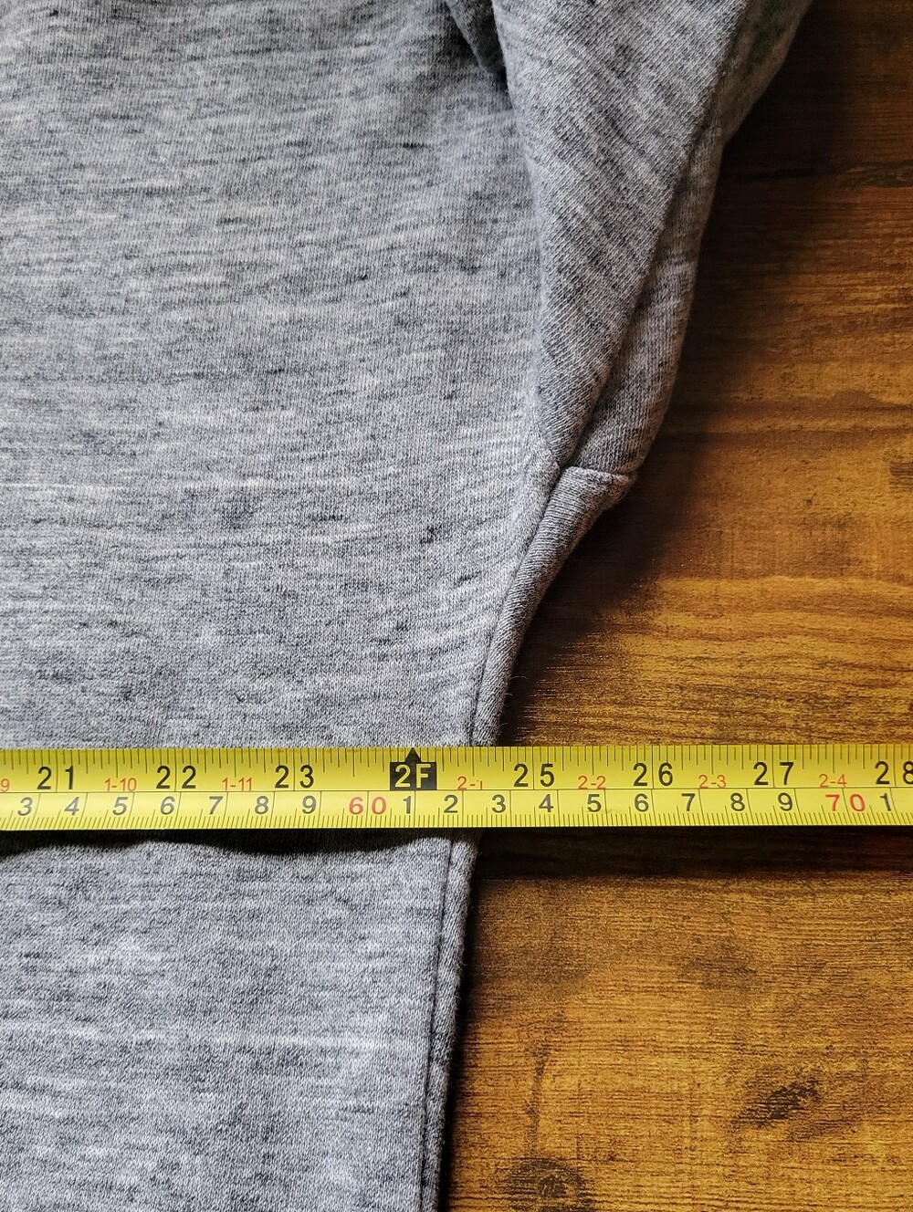 Calvin Klein Performance Hooded Fleece Sweatshirt Side Slit Gray Women's XL - Picture 8 of 8